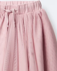 Toddler Girl Avenue Twirl™ Midi with Tulle - Light Pink