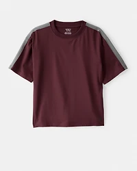 Boys Active Short-Sleeve Tee - Red