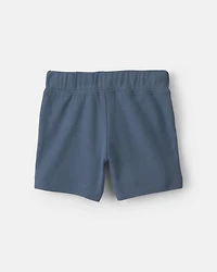Baby Boy 2-Pack Cotton Shorts - Blue