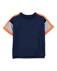 Toddler Active Raglan Tee - Navy