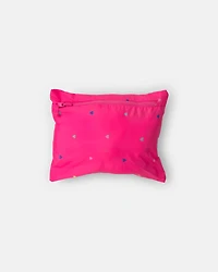 Girls Midweight Packable Puffer- Pink