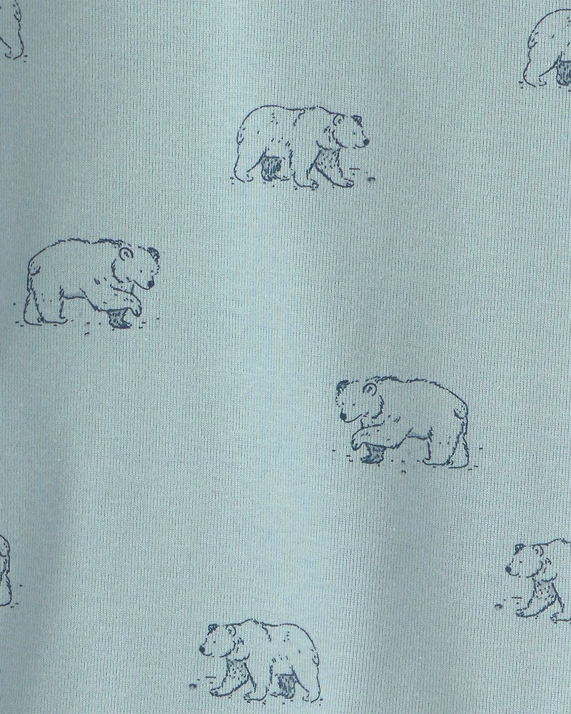 Toddler 2-Piece Organic Cotton Pyjamas Winter Bears