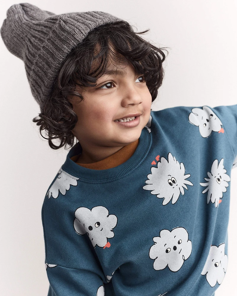 Toddler Squish Otter Sweatshirt™ - Deep Teal