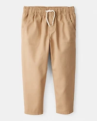 Toddler Boy 2-Piece Button-Front Top & Pant Set - Green/Khaki