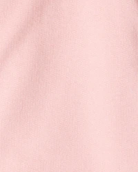 Toddler Girl Long-Sleeve Hooded Zip-Up Jacket - Pink