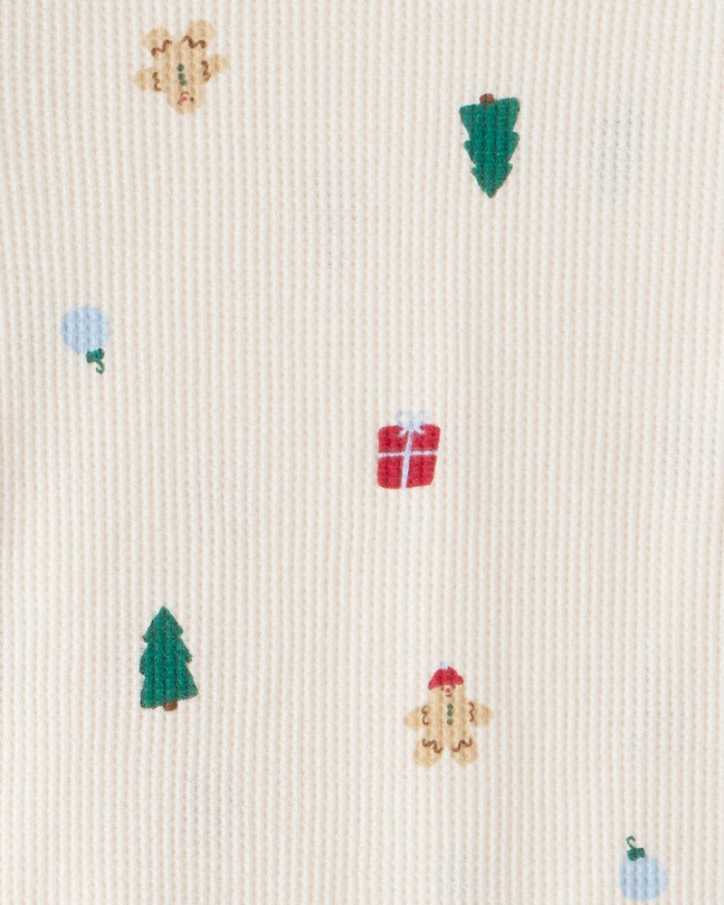 Baby Holiday Print 2-Piece Pyjamas Set