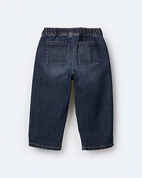 Toddler Barrel Pant Denim - Blue
