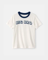 Toddler Boy 'Big Bro' Graphic Tee - Ivory