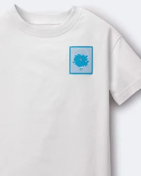 Toddler Squish Relaxed Graphic Tee - Light Grey