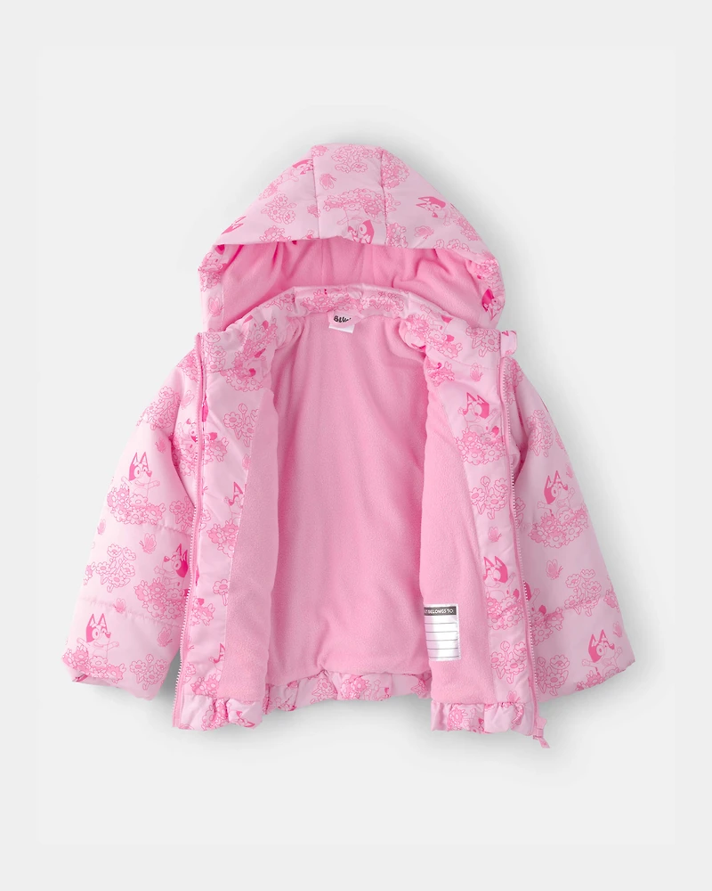 Girls Bluey Fashion Jacket -  Pink