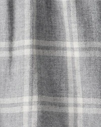 Baby Girl 2-Piece Plaid Sherpa Vest & Dress Set