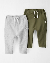 Baby 2-Pack Organic Cotton Sweatpants
