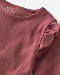 Toddler Girl 2-Pack Organic Cotton Tops