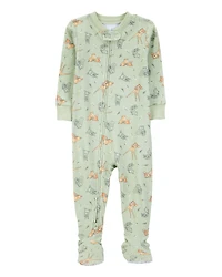 Baby Bambi Snug Fit Cotton Footie 1-Piece Pyjamas