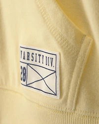 Kid French Terry Zip-Up Hoodie - Yellow