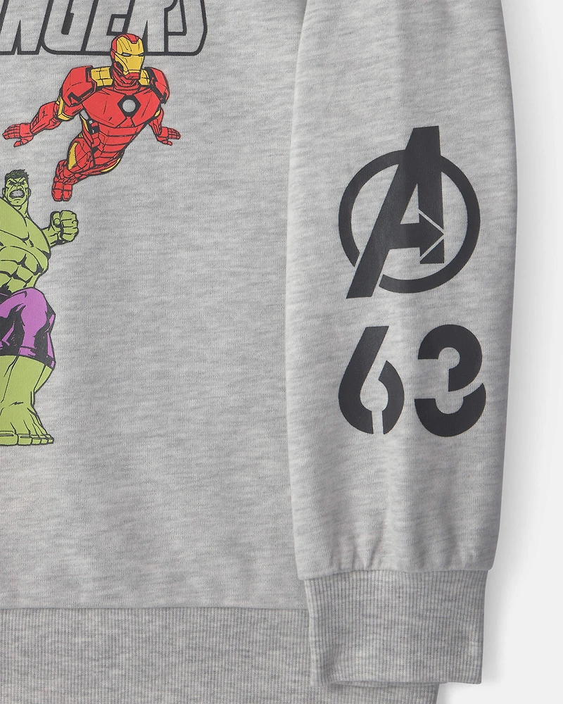 Boys ©Marvel Avengers Pullover Sweatshirt - White