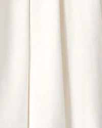 Baby Girl Pleated Tennis Dress - Ivory