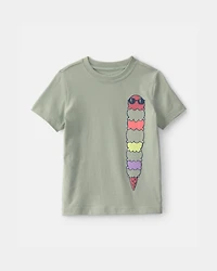 Toddler Ice Cream Chill Graphic Tee - Green