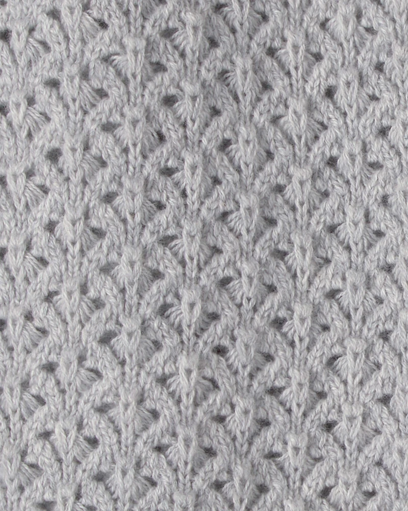 Baby Short-Sleeve Romper Grey