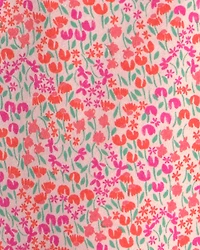 Baby Girl Floral Tank Top - Pink