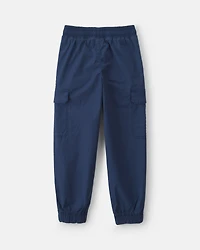 Boys Cargo Joggers - Navy Blue