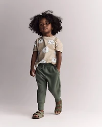 Toddler Squish Character Relaxed Graphic Tee - Khaki