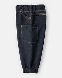 Baby Boy 3-Piece Fair Isle Sherpa Vest Outfit Set - Khaki