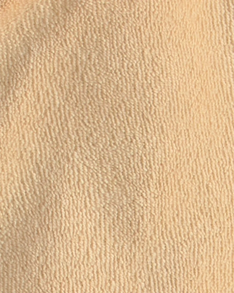 Baby 3-Piece Lion Terry Short-Sleeve Layering Set - Yellow