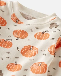 Baby 2-Piece Organic Cotton Pyjamas Harvest Pumpkins