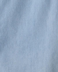 Boys Organic Cotton Chambray Button-Down Top