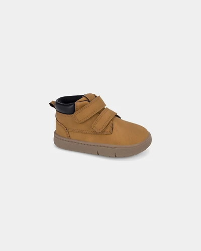 Baby Boy Every Step® First Walker High-Top Boot - Brown