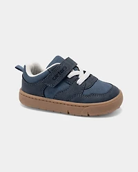 Baby Boy Every Step® First Walker Casual Shoes - Blue/Brown
