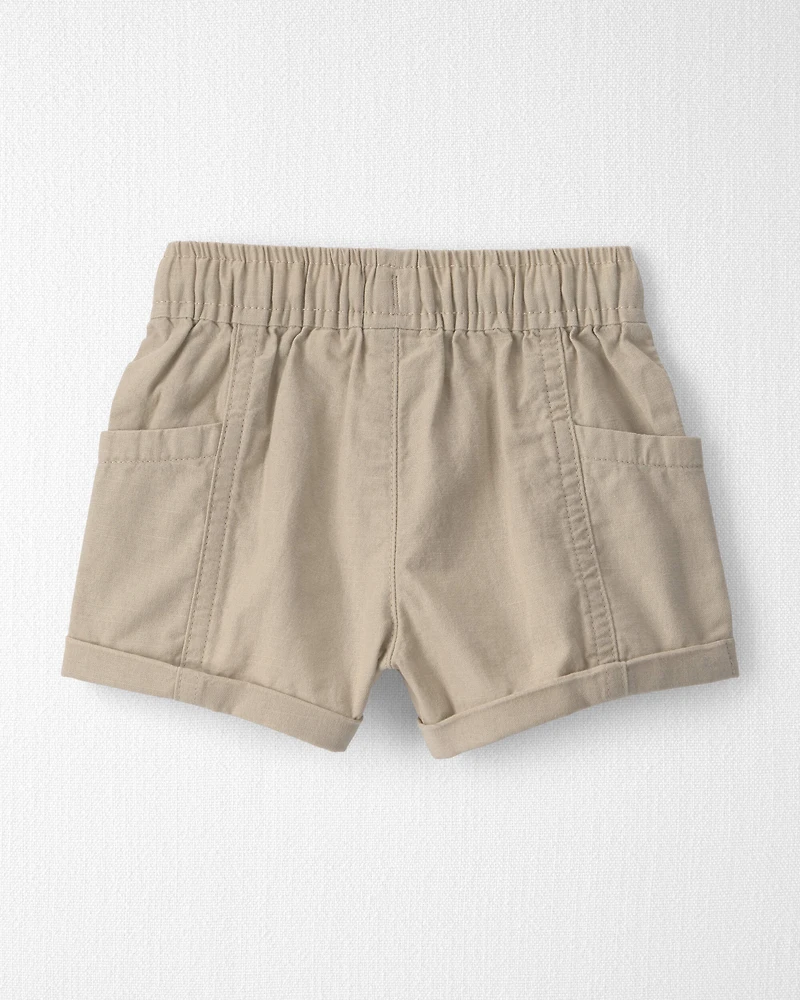 Baby Boy 2-Piece Gingham Set Made with Organic Cotton