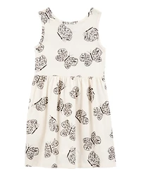 Kid Butterfly Tank Dress