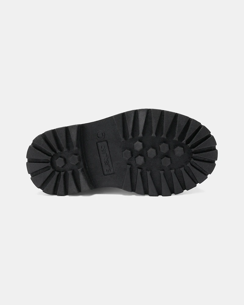 Toddler Boy Girl  Ankle Boots - Black