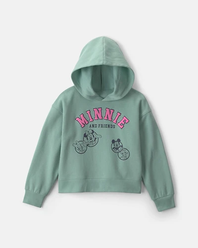Girls Disney© Minnie Mouse Fleece Hoodie - Green