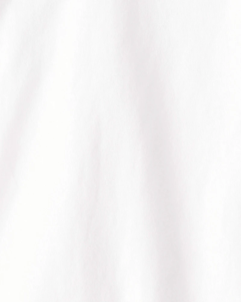 Boys 2-Pack Cotton Undershirts-White