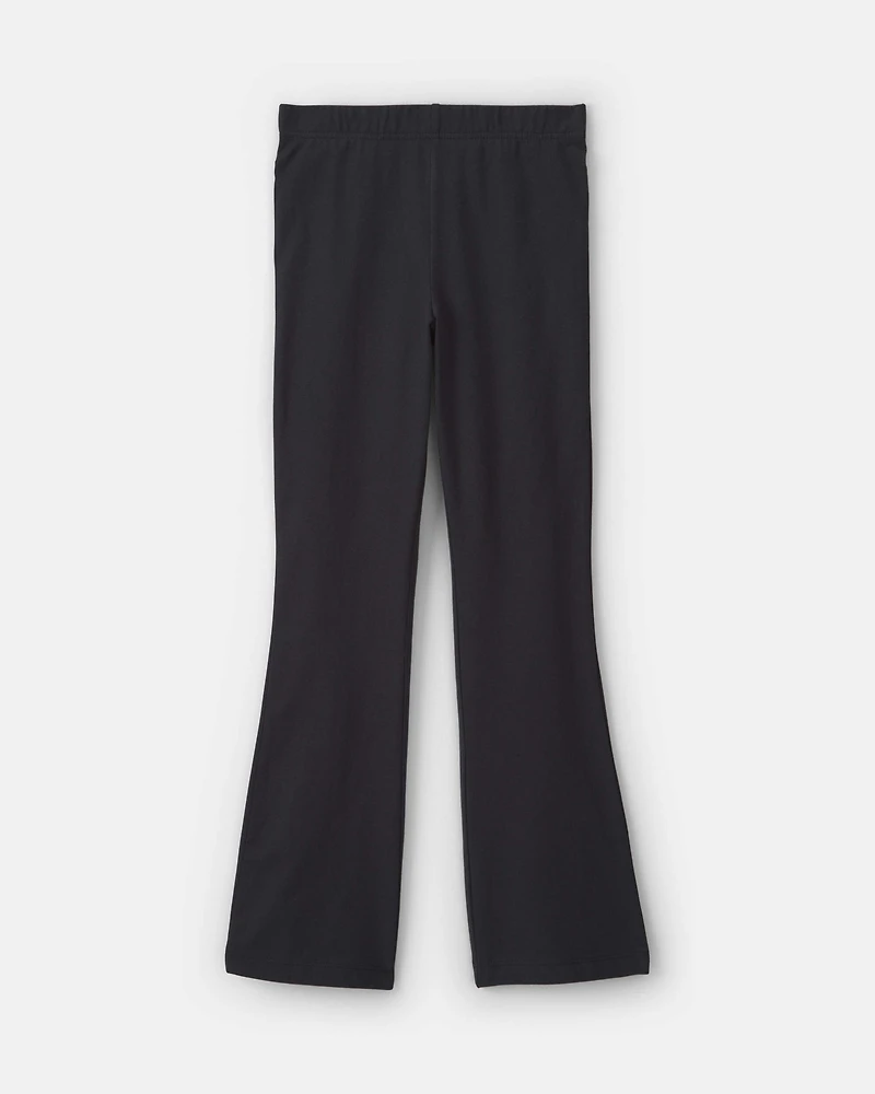 Girls Pull-On Stretch Flare Leggings
