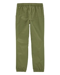 Kid Pull-On Poplin Pants