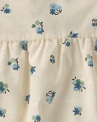 Toddler Girl 2-Piece Floral Tank Top & Skirt Set