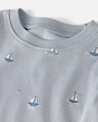 Baby 2-Piece Organic Cotton Pyjama Sail Away Print
