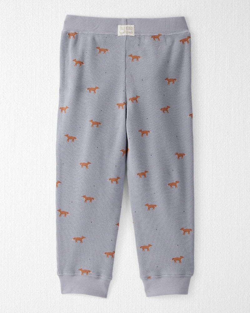 Toddler Organic Cotton Pyjamas Shadow Fox Print