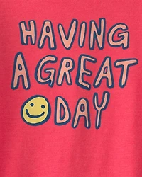 Toddler Boy 'Having A Great Day' Graphic Tee - Orange