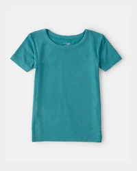 Toddler PurelySoft Short-Sleeve Snug Fit 2-Piece Pyjama Set - Blue