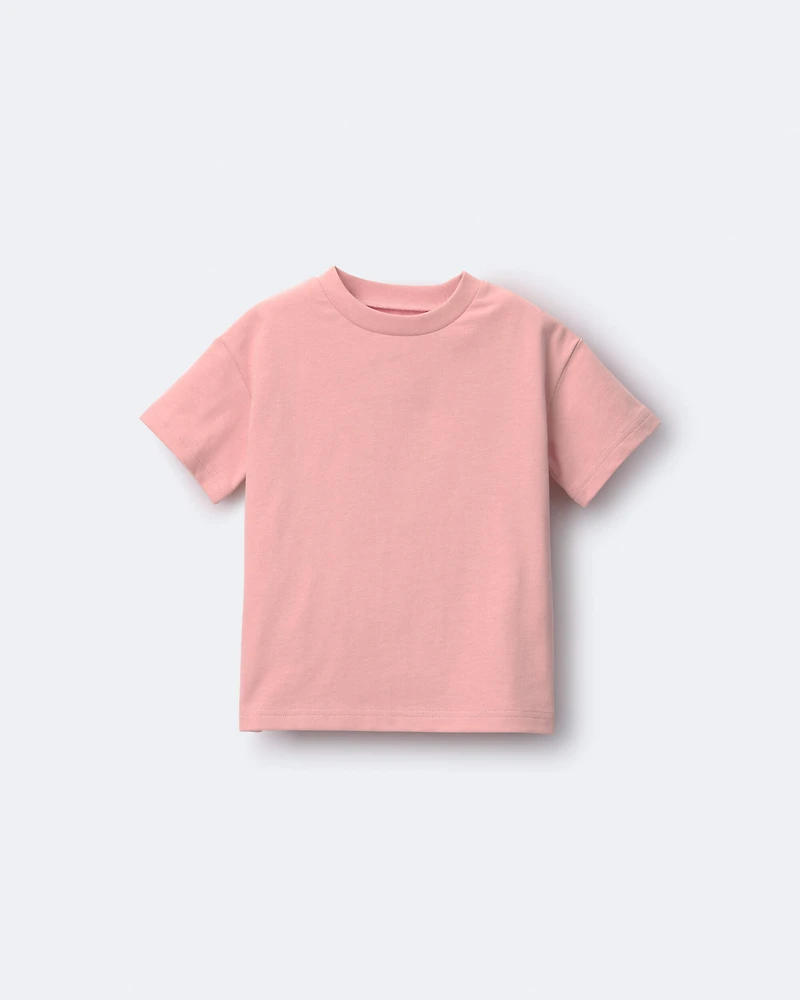 Toddler Relaxed Tee - Peach