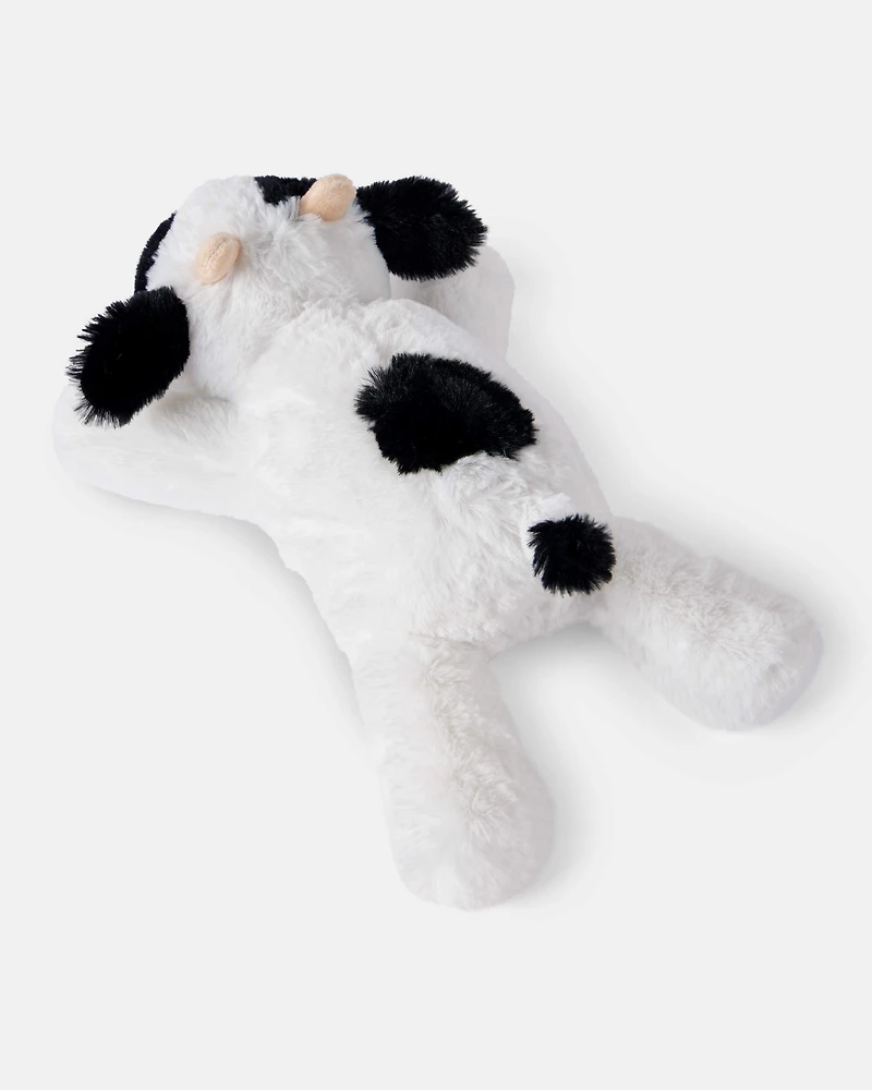 Boys Cow Plush Toy - Black/White
