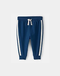 Baby Boy French Terry Pants - Blue