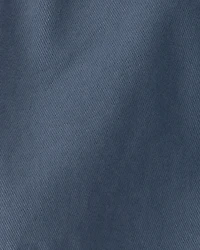 Baby Boy 2-Piece Collared Shirt & Short Set - Cream/Blue