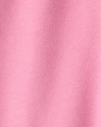 Baby Girl French Terry Wide-Leg Active Pants - Pink