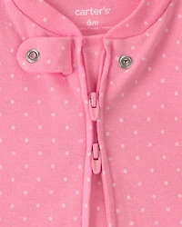 Baby Girl 2-Pack Strawberry Sleeper - Pink